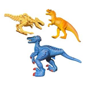 Lot of 3 Dinosaurs Figurines